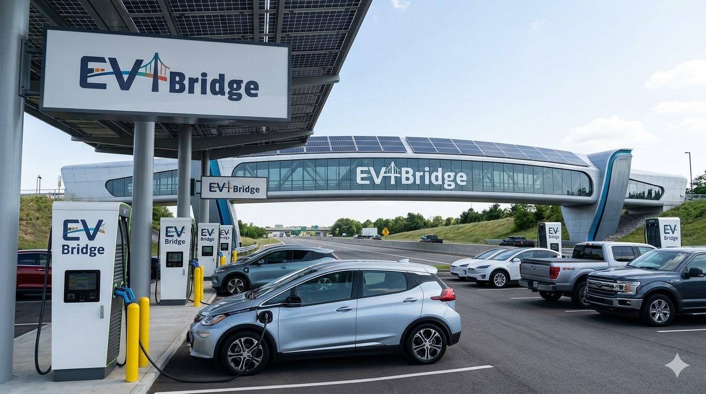 EV with charging network highlights